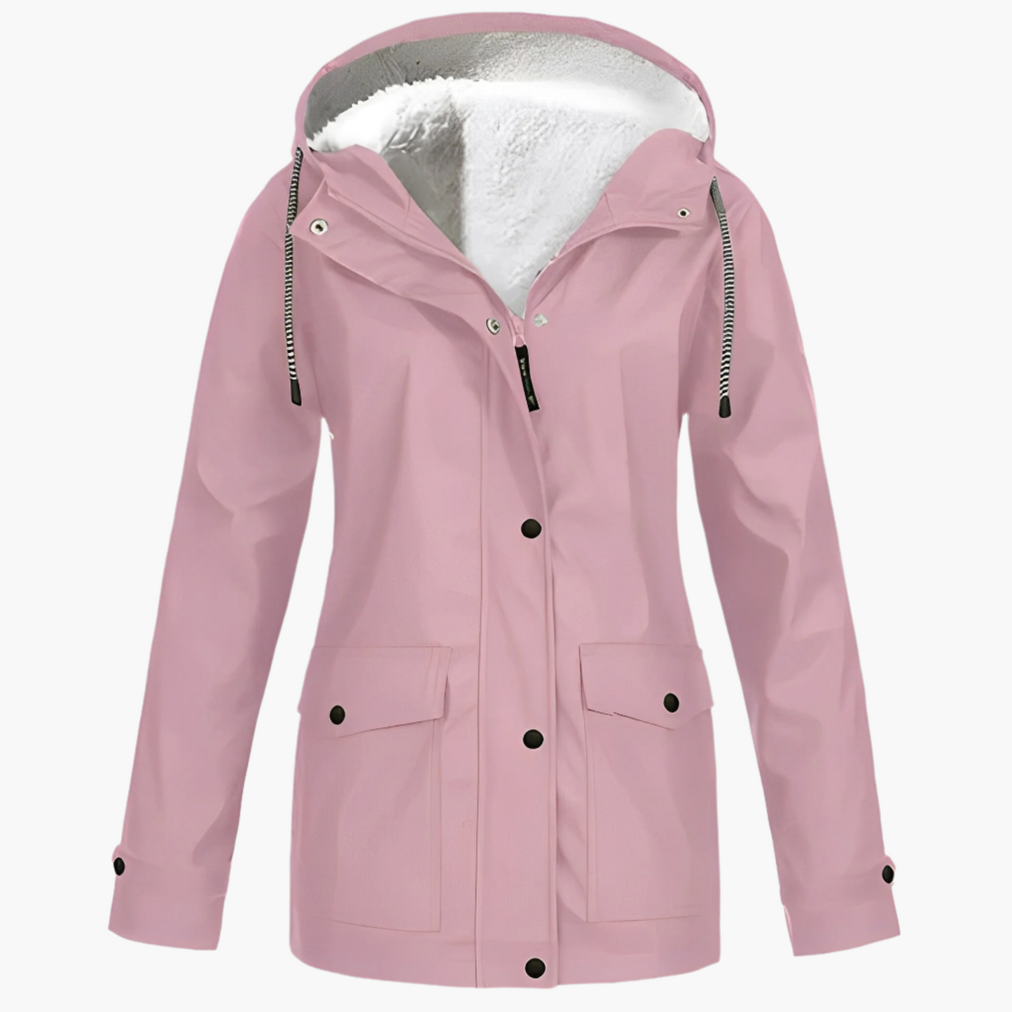 Damen Outdoorjacke mit Kapuze – Wind- und Wetterfest