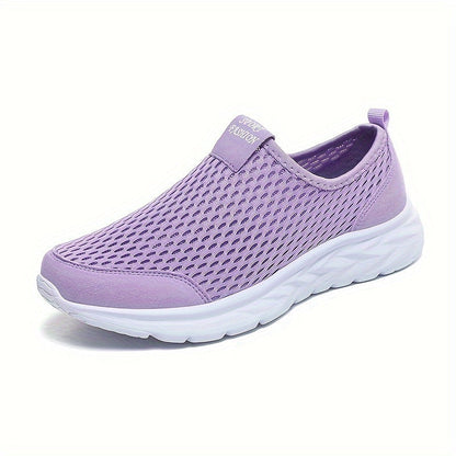 Damen Slip-On Sneaker für Alltag & Freizeit – Atmungsaktive Sportschuhe, Komfort & Stil