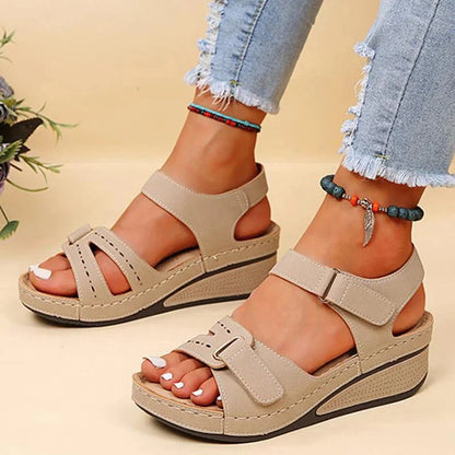 Damen Komfort-Wedgesandalen für Alltag und Wandern – Ergonomischer Halt & Modernes Design