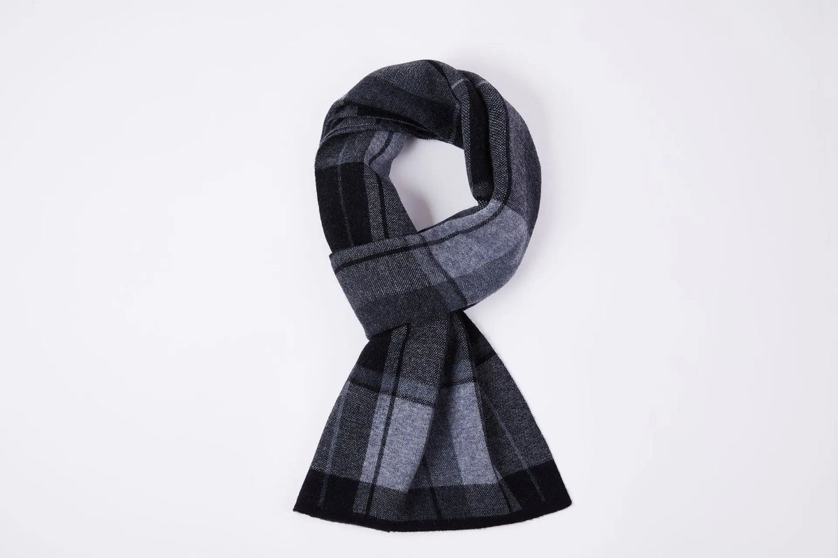 Unisex Karierter Schal Weiches Material Warmes Halstuch
