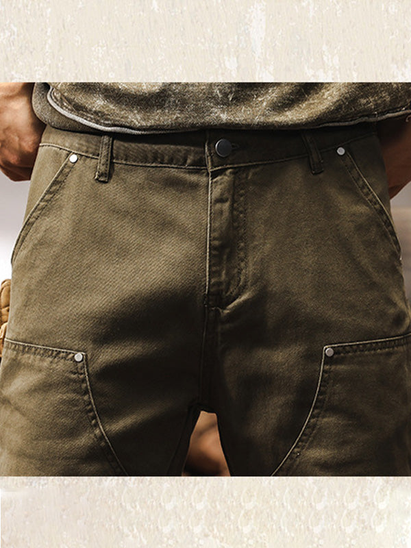 Herren-Freizeithose im robusten Workwear-Stil