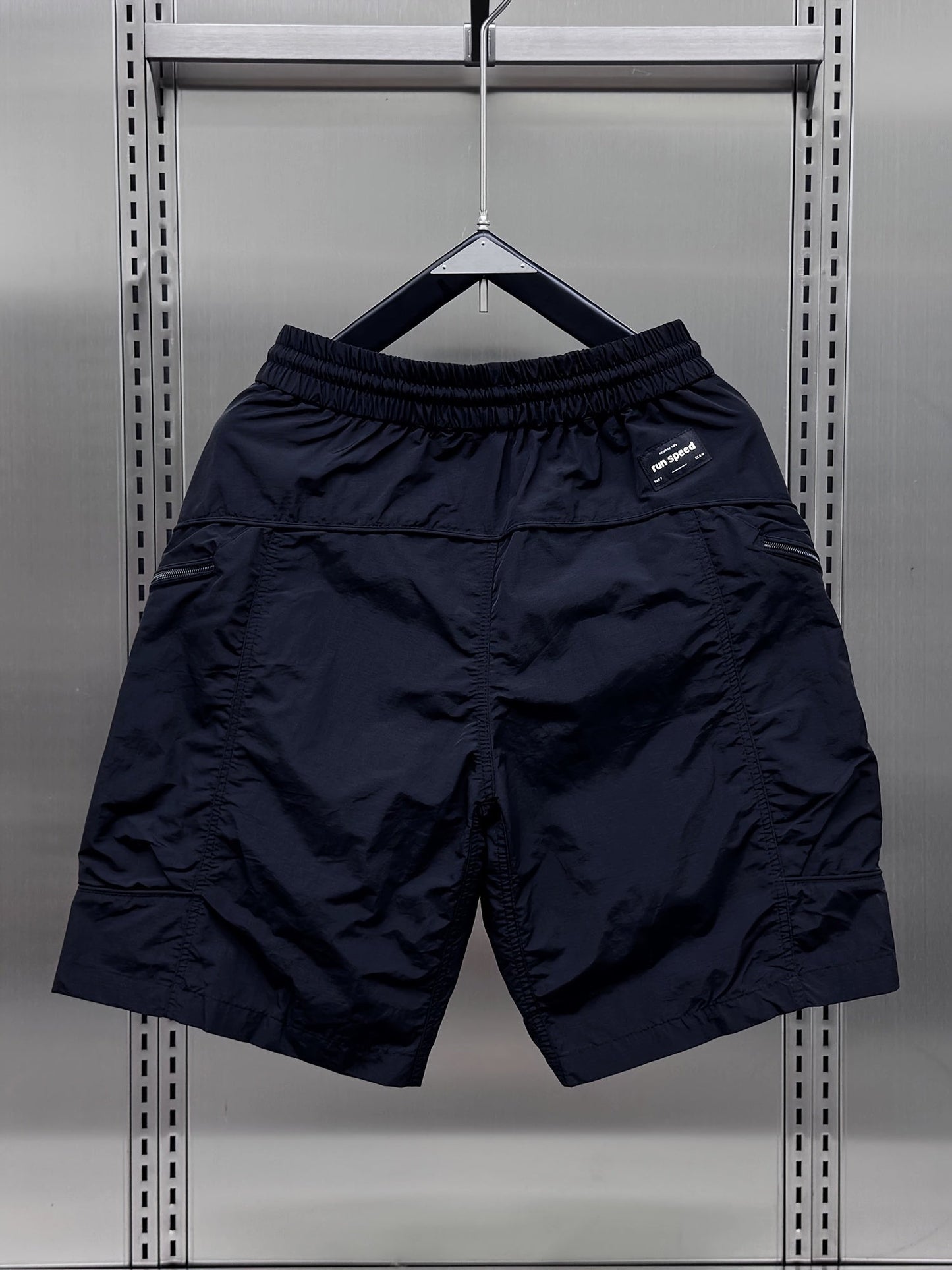 Herren Utility Cargo Shorts mit Reißverschlusstaschen – Urban Athleisure Style