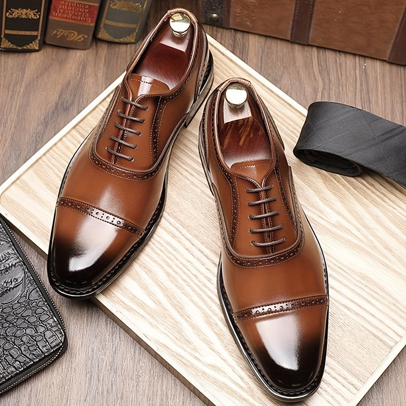Herren Business Oxford-Schuhe – Klassische Eleganz für Büro & Anlass