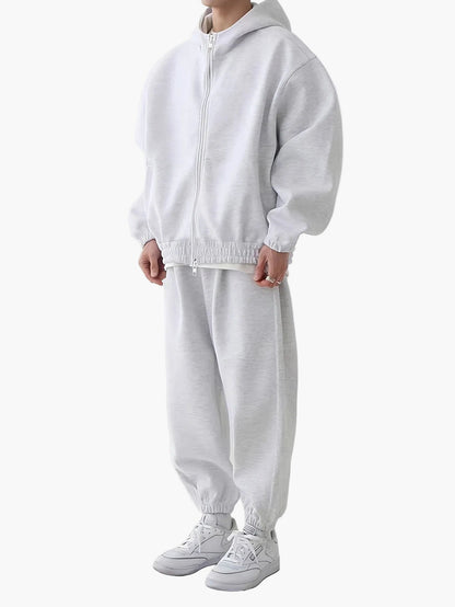 Herren Oversize Sportanzug mit Kapuze – Bequemer Trainingsanzug für Freizeit & Fitness