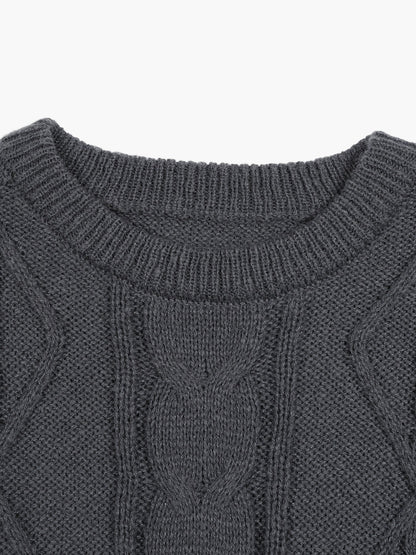 Herren Strickpullover Casual Modern für Herbst/Winter – Bequemer Freizeit-Look