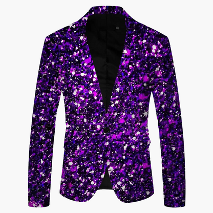 Herren Modernes Slim Fit Sakko – Stilvolles Ein-Knopf-Blazer für Business und Events