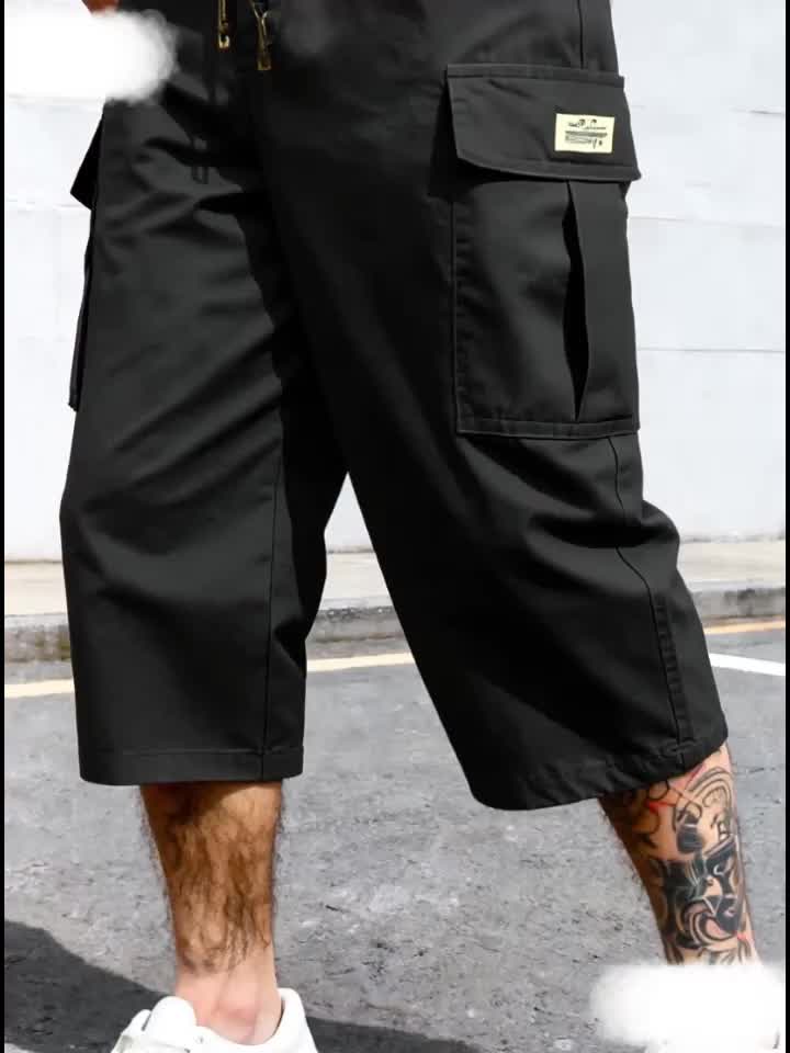 Herren Streetwear Cargo Shorts Freizeit Bermuda Urban Style