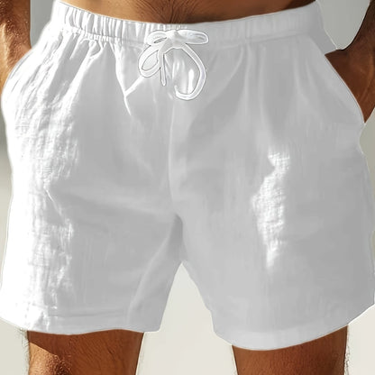 Herren Badeshorts mit Kordelzug – Bequeme Freizeithose für Strand & Sport