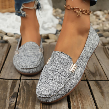Damen Mokassins im Casual-Stil – Bequeme Freizeitslipper für Alltag und Büro
