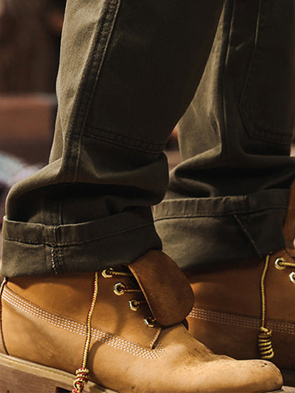 Herren-Freizeithose im robusten Workwear-Stil