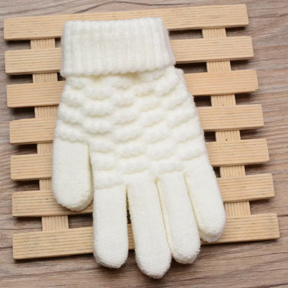 Unisex Winterhandschuhe Strick Touchscreen-Funktion