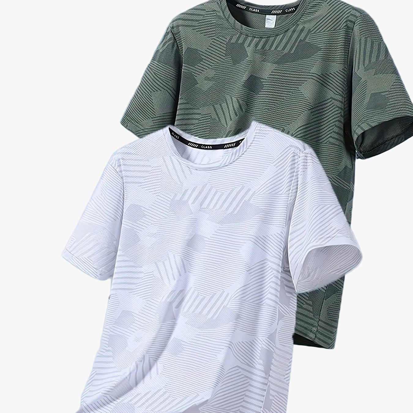 Herren Freizeit T-Shirt Set – Atmungsaktive Kurzarmshirts für Alltag und Sport