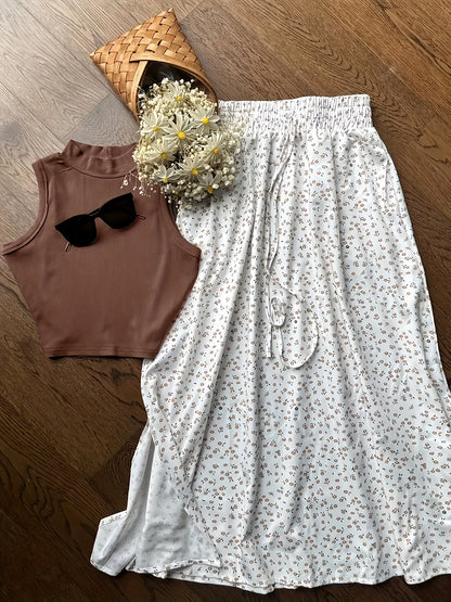 Damen Sommer Crop Top mit Stehkragen – Modisches Basic für Freizeit und Alltag