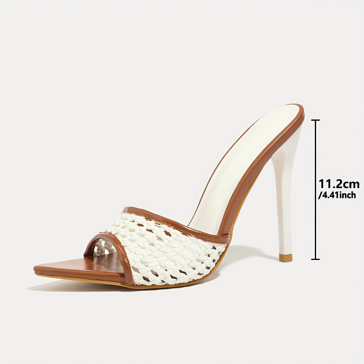 Damen High Heel Stiletto Mesh Mules – Elegante Fashion-Slipper für Abend und Events