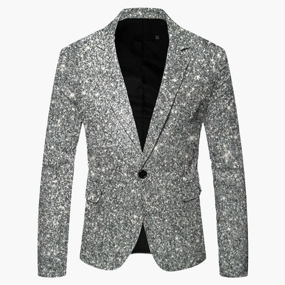 Herren Modernes Slim Fit Sakko – Stilvolles Ein-Knopf-Blazer für Business und Events