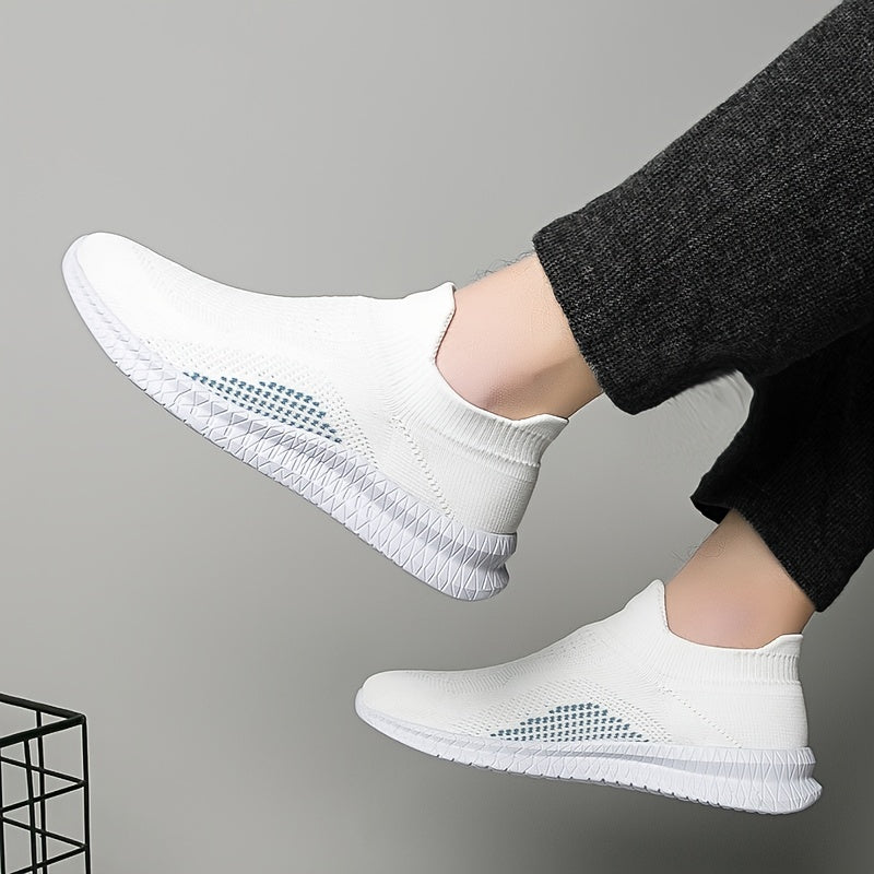 Herren Slip-On Sneaker – Bequeme leichte Freizeitschuhe für Alltag & Sport