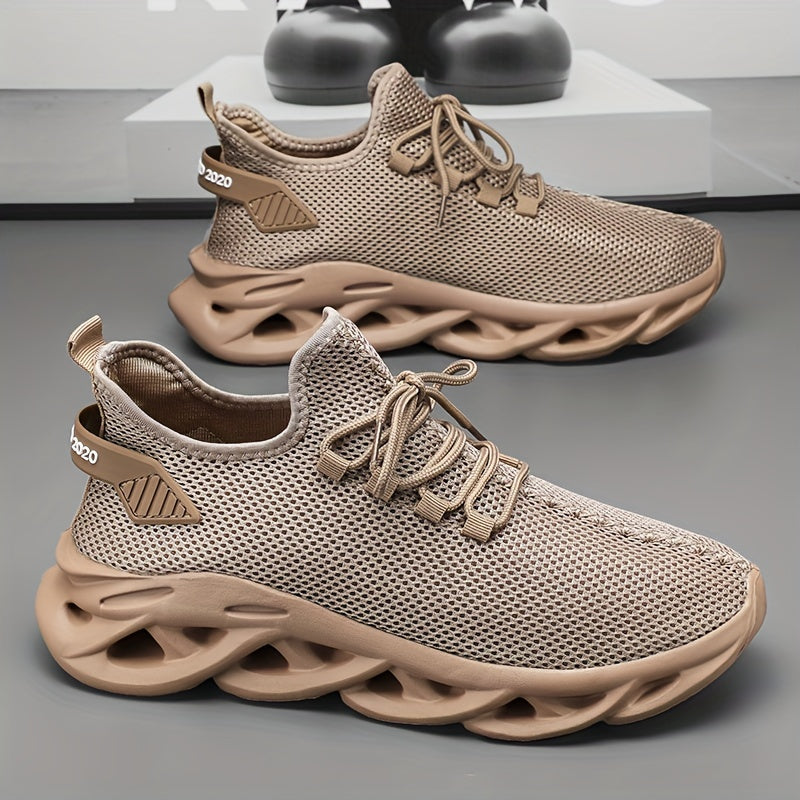 Herren Sneaker Sportliche Laufschuhe mit Innovativer Sohle – Atmungsaktive Freizeit Turnschuhe für Alltag und Training