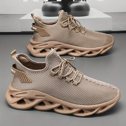 Herren Sneaker Sportliche Laufschuhe mit Innovativer Sohle – Atmungsaktive Freizeit Turnschuhe für Alltag und Training
