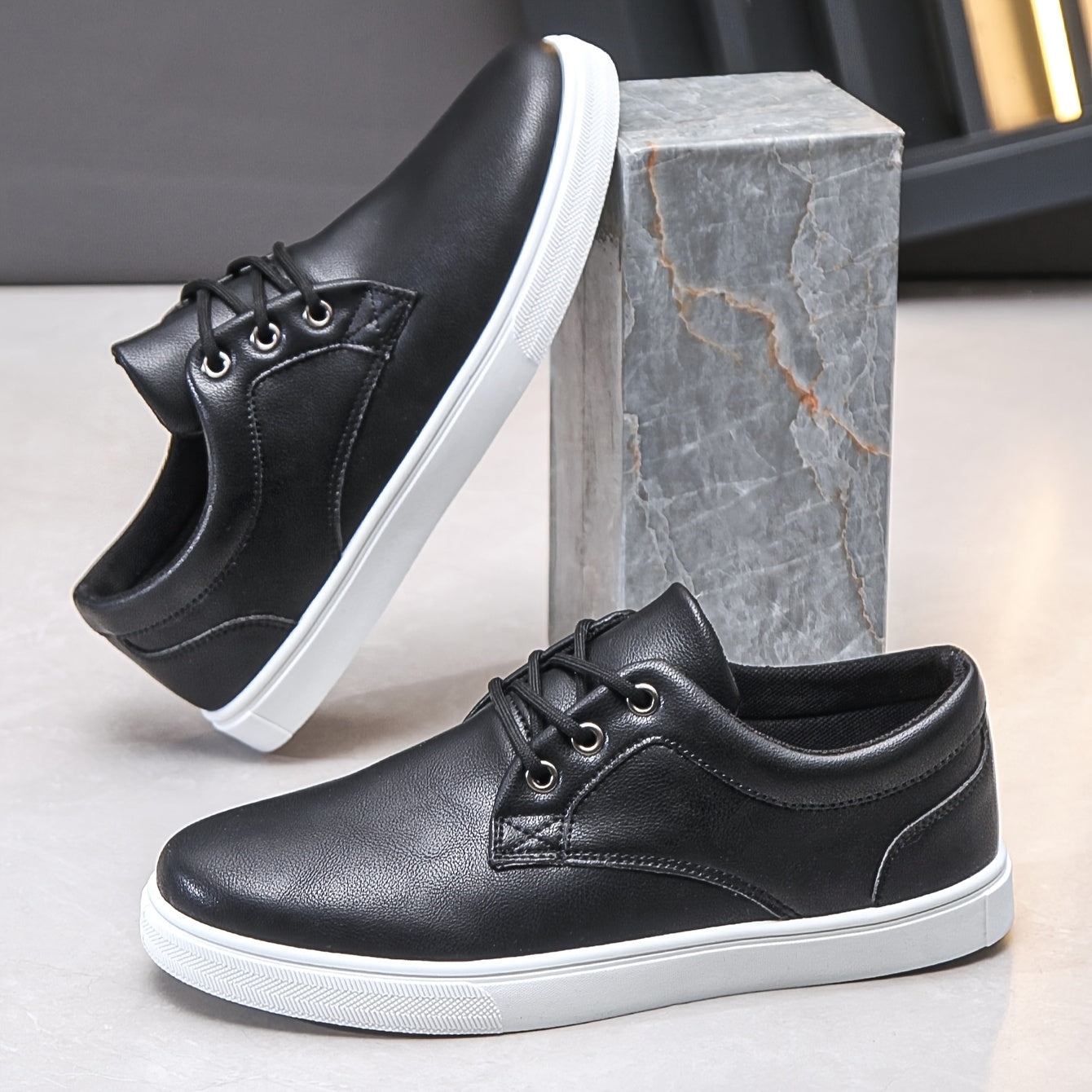 Herren Freizeitschuhe im sportlichen Derby-Stil für Alltag und Büro