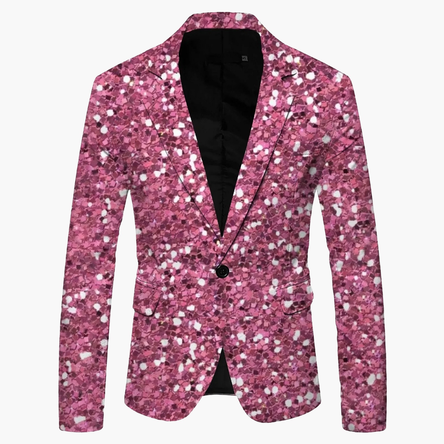 Herren Modernes Slim Fit Sakko – Stilvolles Ein-Knopf-Blazer für Business und Events