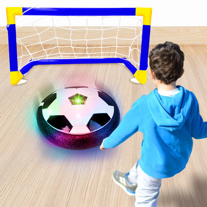 Kinder Hover Fußballtor Set – Indoor/Outdoor Spielzeug mit LED-Licht & Musik – Elektrisches Fußballspiel für Jungen und Mädchen