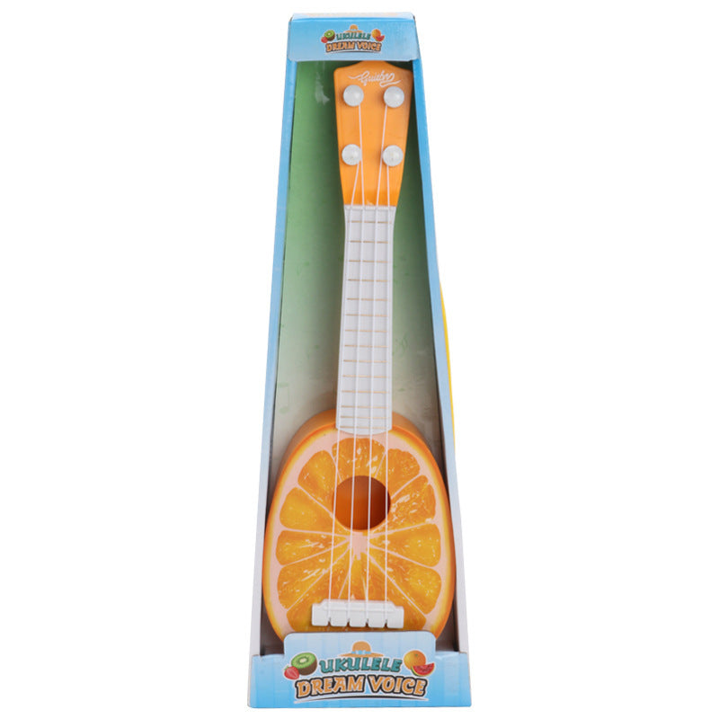 Kinder Ukulele Spielzeug – Simuliertes Musikinstrument für Jungen und Mädchen, Lernspielzeug für Musikspaß