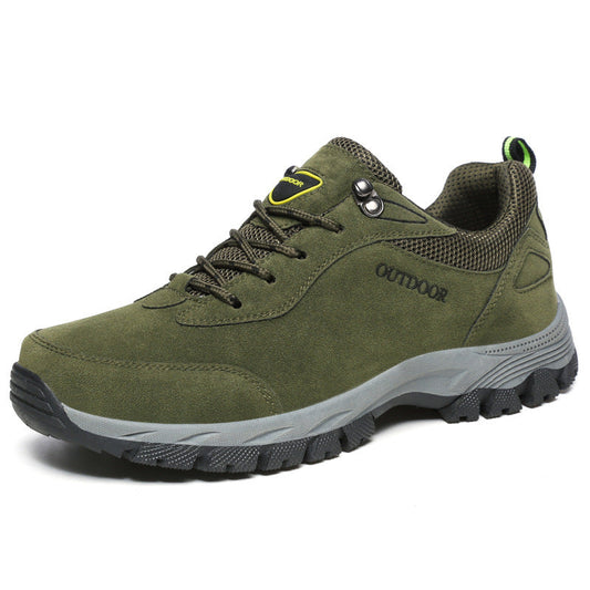 Herren Wanderschuh mit Profilsohle – Low-Cut Outdoor Trekking-Sneaker für Trail & Alltag