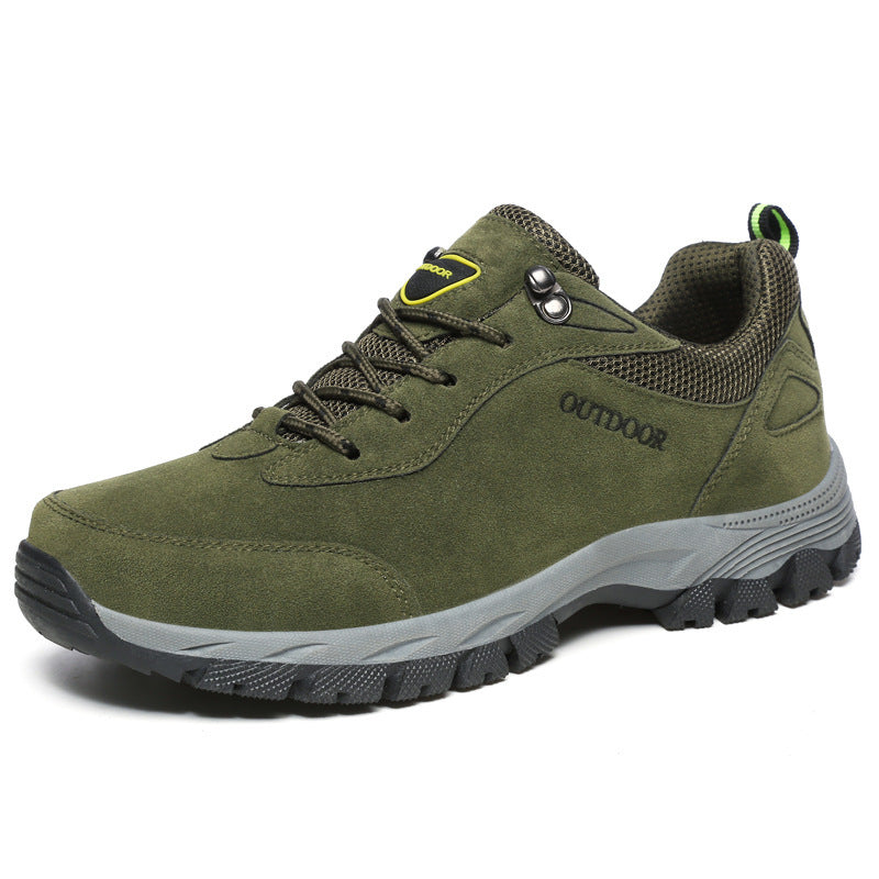 Herren Wanderschuh mit Profilsohle – Low-Cut Outdoor Trekking-Sneaker für Trail & Alltag