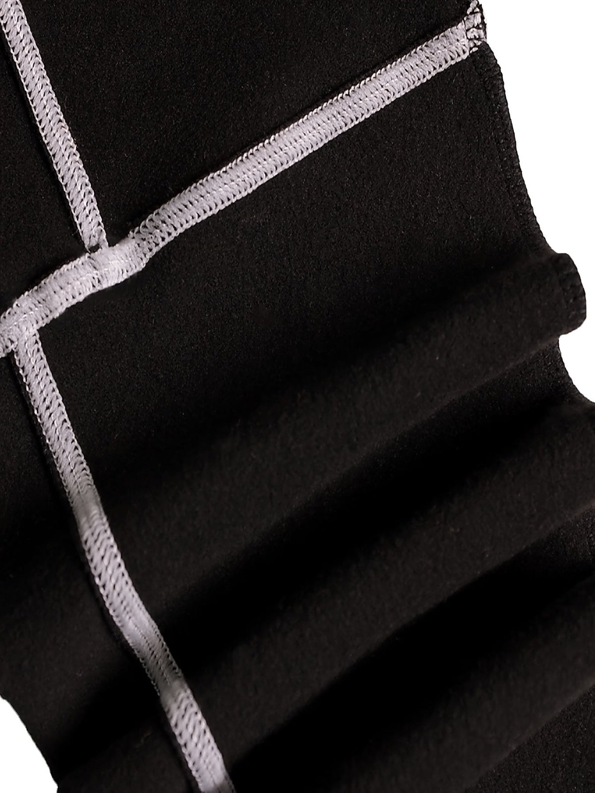 Damen Leggings mit Kontrastnähten Schwarz – Figurbetonte Sporthose