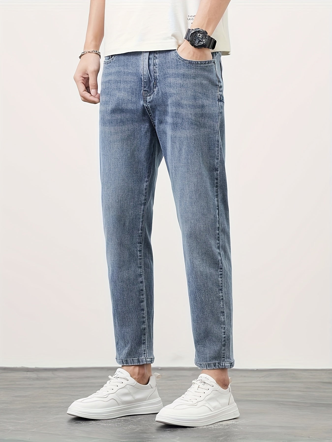 Herren Jeans Tapered Fit – Moderner Freizeit-Look