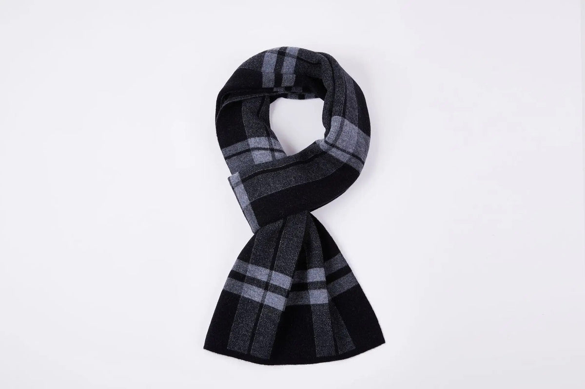 Unisex Karierter Schal Weiches Material Warmes Halstuch