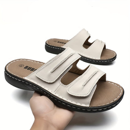 Herren Komfort-Sandalen mit Doppelriemen – Bequeme Freizeitschuhe für Alltag und Urlaub