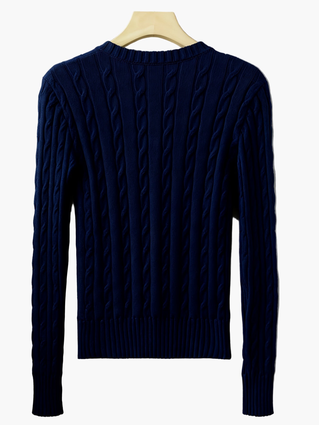 Damen Strickpullover mit V-Ausschnitt – Eleganter Freizeit-Look für Alltag & Büro