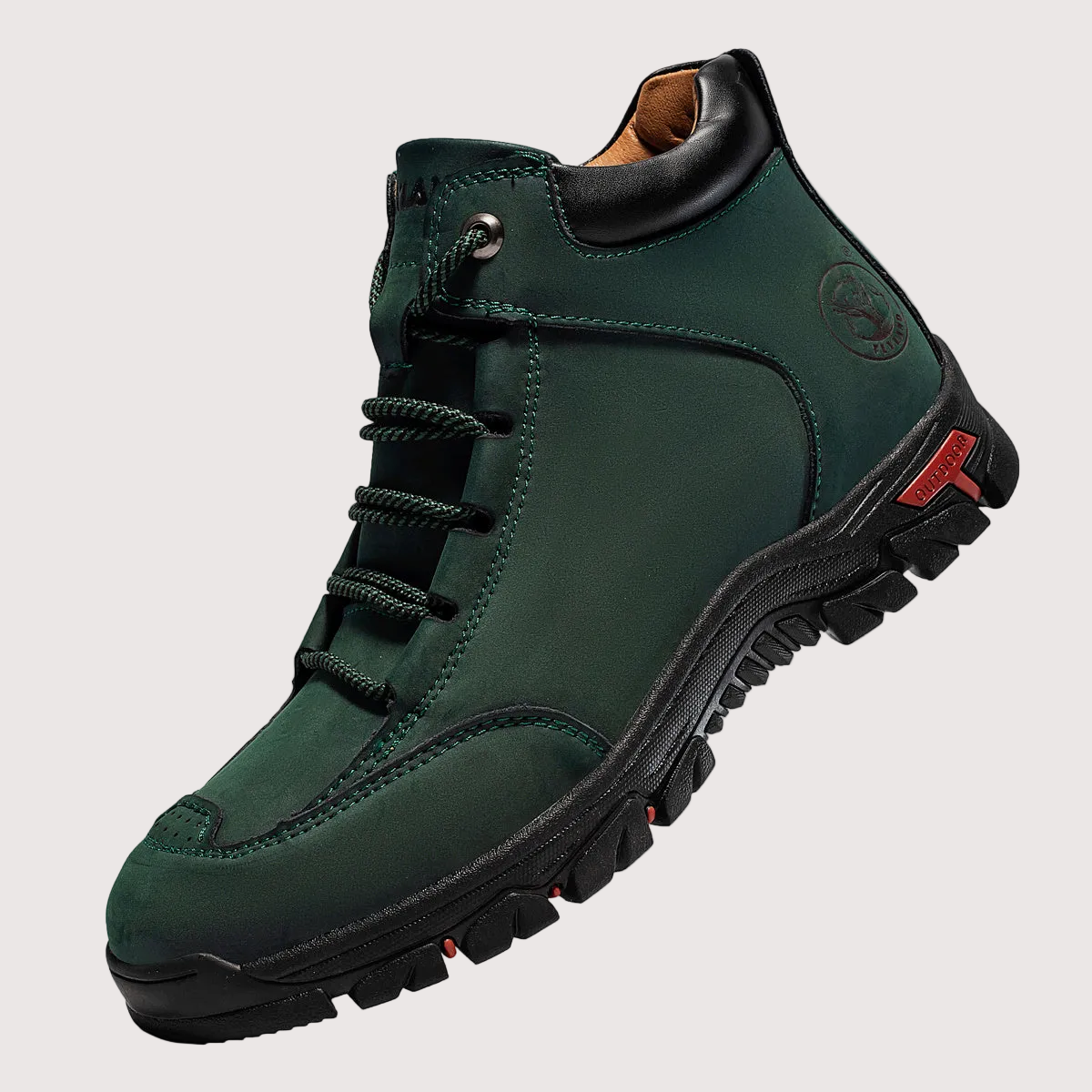 Herren Outdoor Stiefel Robust Profilsohle Knöchelhoch Schnürsenkel