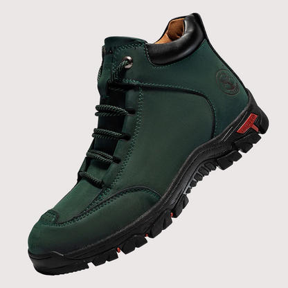 Herren Outdoor Stiefel Robust Profilsohle Knöchelhoch Schnürsenkel