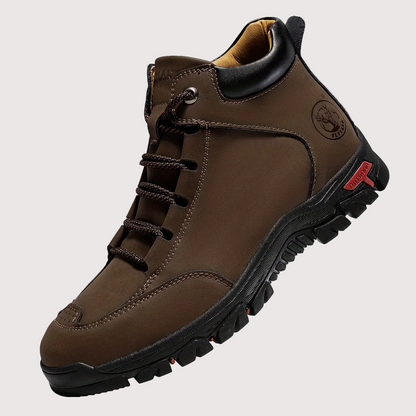 Herren Outdoor Stiefel Robust Profilsohle Knöchelhoch Schnürsenkel