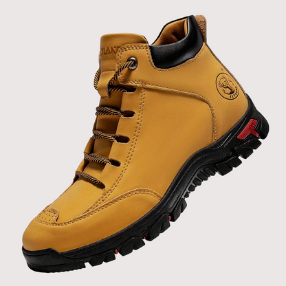 Herren Outdoor Stiefel Robust Profilsohle Knöchelhoch Schnürsenkel