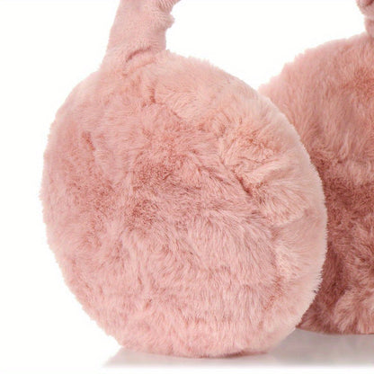 Ohrenwärmer Flauschig Warm Winterschutz Mehrfarbig