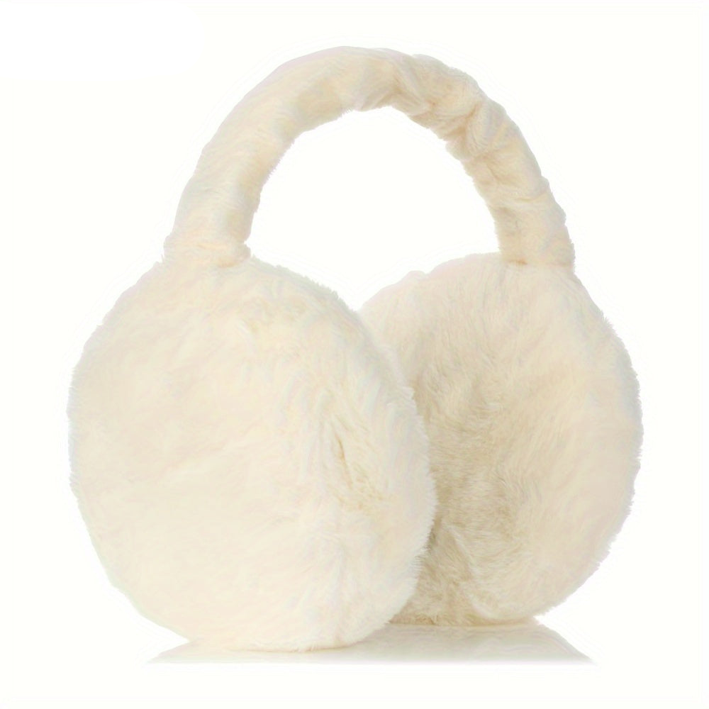 Ohrenwärmer Flauschig Warm Winterschutz Mehrfarbig