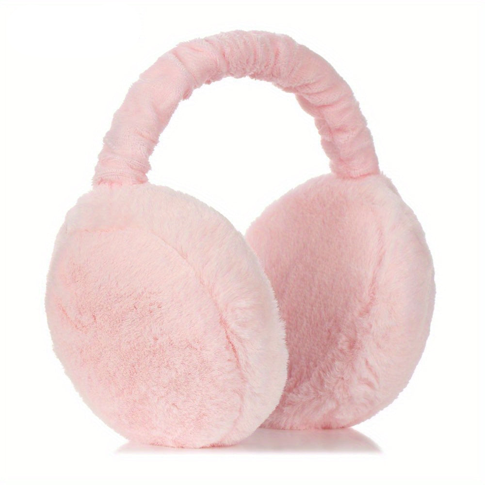 Ohrenwärmer Flauschig Warm Winterschutz Mehrfarbig