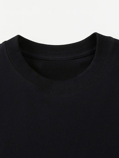 Herren Oversize Basic T-Shirt im lässigen Stil für Alltag und Freizeit