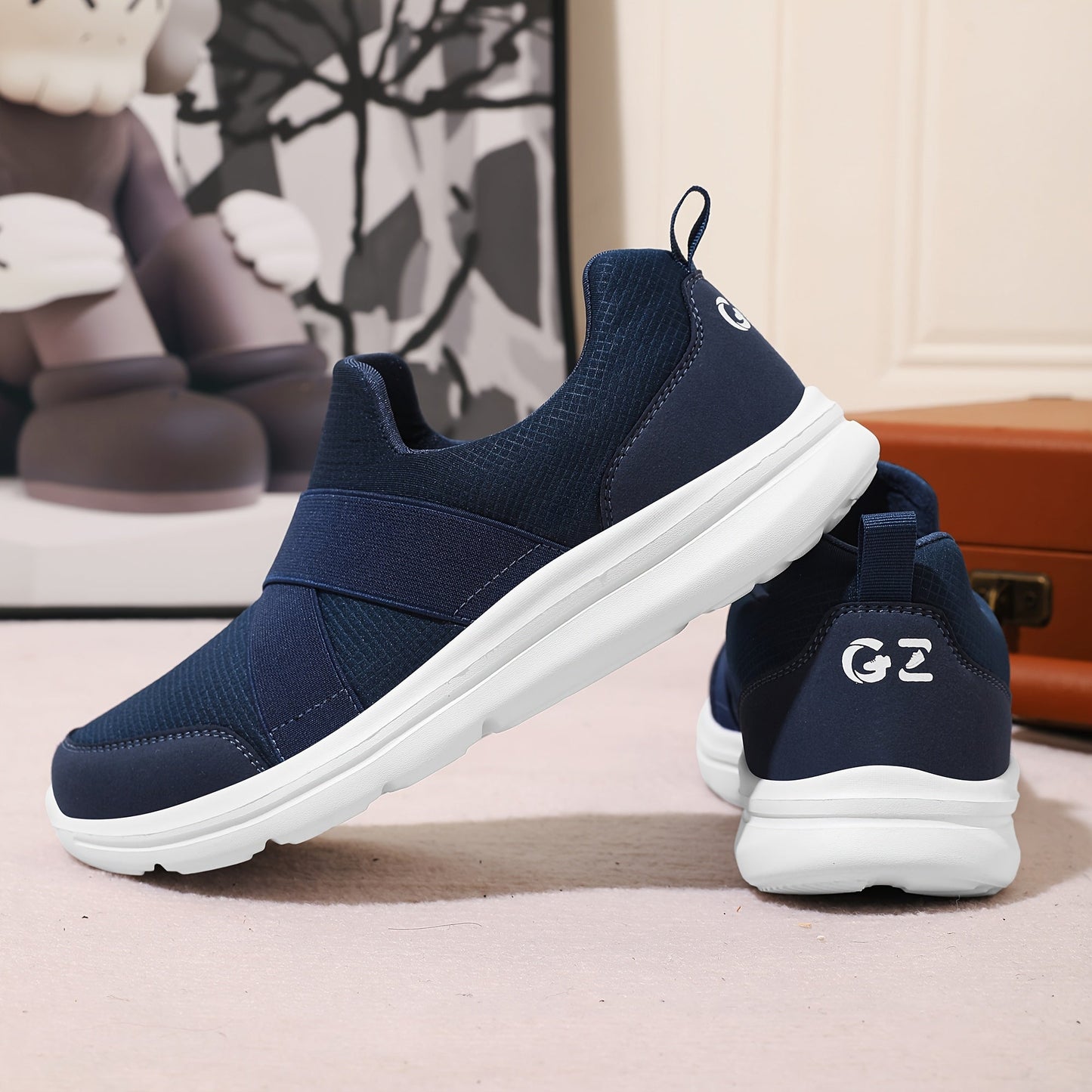Herren Slip-On Freizeitschuhe – Bequeme Walkingschuhe mit modernem Design
