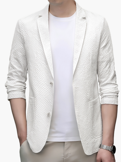 Herren Modernes Freizeit Sakko – Leichtes Blazer-Jackett für Alltag und Business