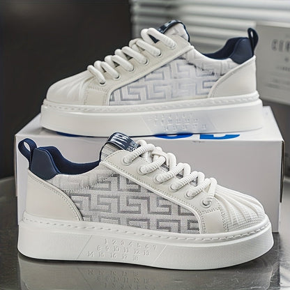 Herren Sneaker mit Plateau und modernem Design – Streetstyle Freizeitschuhe