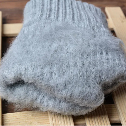 Unisex Winterhandschuhe Strick Touchscreen-Funktion