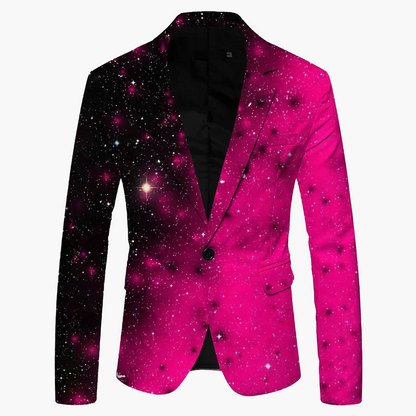 Herren Modernes Slim Fit Sakko – Stilvolles Ein-Knopf-Blazer für Business und Events