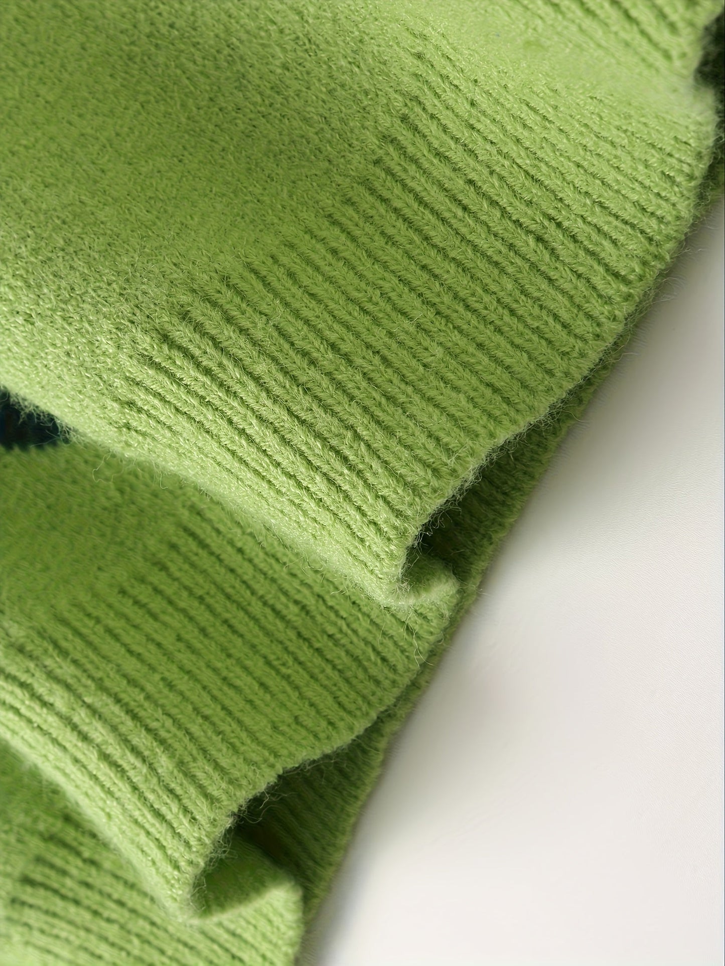 Damen Pullover mit Herzmuster und Ballonärmeln – Lässiger Strick für Alltag und Freizeit