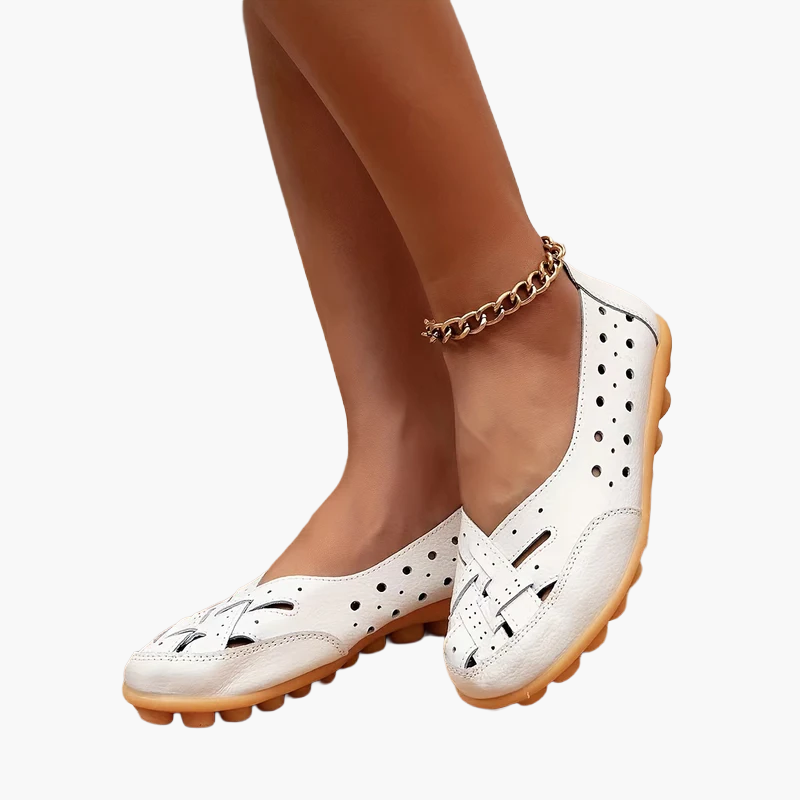 Damen Komfort-Ballerinas mit geflochtenem Design – Bequeme Slipper für Alltag und Freizeit