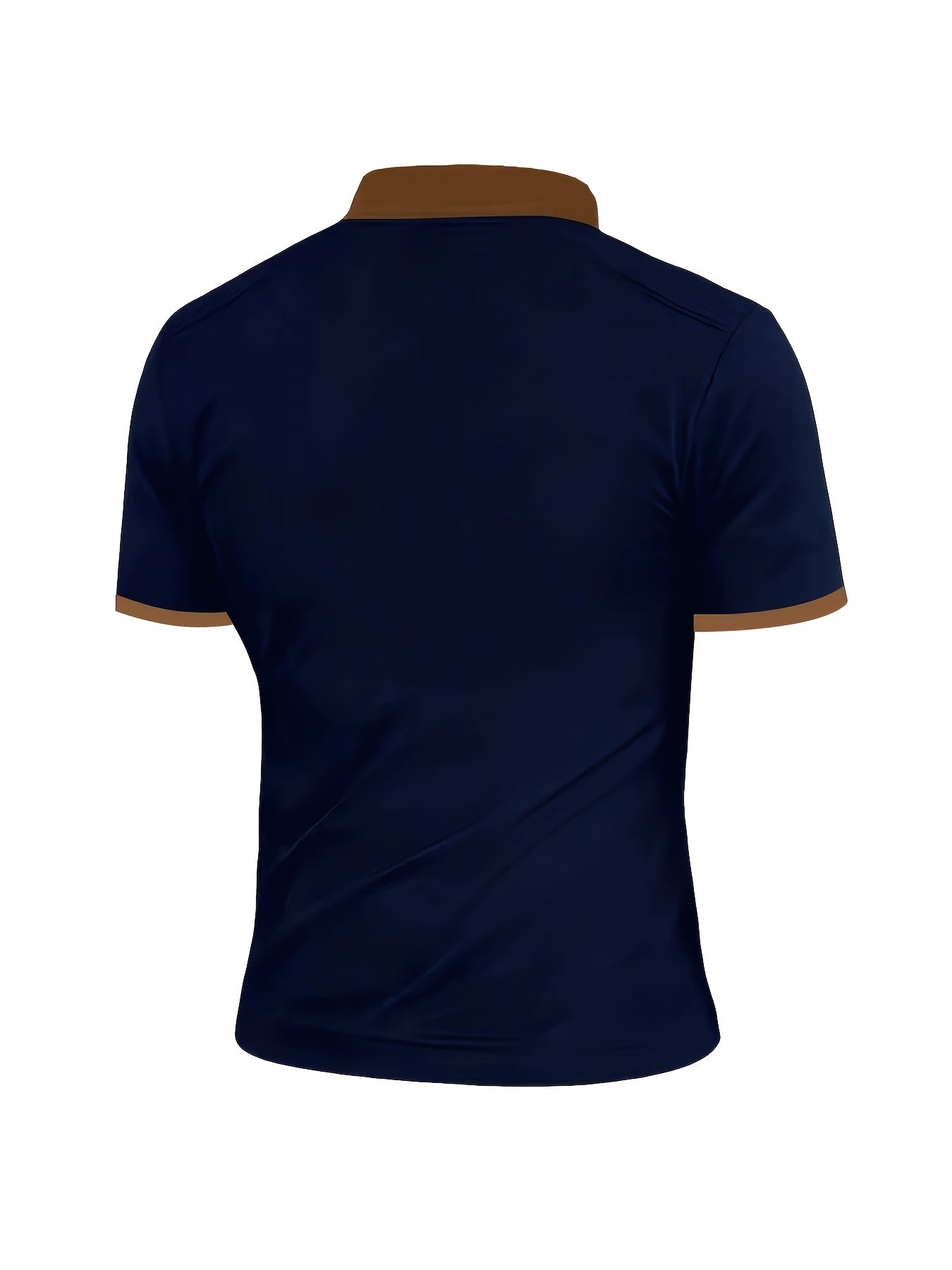 Herren Poloshirt mit modernem Stehkragen und Brusttasche – Stilvolles Freizeit- und Business-Oberteil