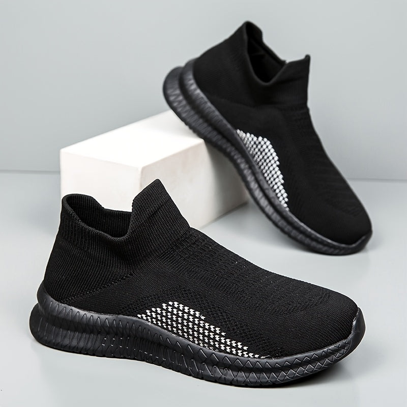 Herren Slip-On Sneaker – Bequeme leichte Freizeitschuhe für Alltag & Sport